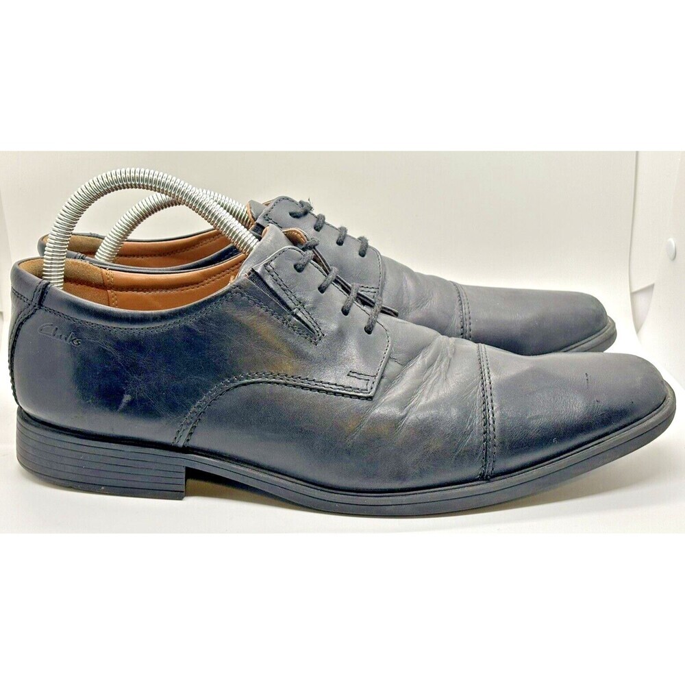 Clarks 15770 Narrative Tilden Cushion Plain Toe Dress Oxfords shoes Men's 11M